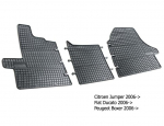 Guminiai kilimėliai CITROEN JUMPER II/FIAT DUCATO/PEUGEOT BOXER 2006-2017