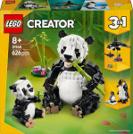 31165 LEGO&reg; Creator 3in1 Laukiniai gyvūnai: pandų &scaron;eima