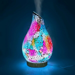 USB Aromaterapinis Difuzorius, 200ml, 7 LED Spalvos