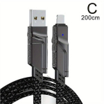 100W greito įkrovimo USB-C laidas, 2 mln. / 6,6 pėdų