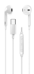 Ausinės su mikrofonu Genius HS-M365, baltos
