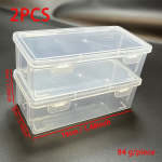 Pažymėjimų ir dokumentų saugojimo dėžė., 2 dalys i&scaron;skirtinėje PP dėžutėje 19 cm * 8 cm * 6 cm