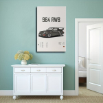 Plakatas klasikinis automobilis, 12x18 colių (30x45 cm)