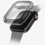 Uniq Garde dėklas Apple Watch 10 46mm, dūminis