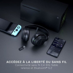 Belaidis žaidimų ausines - TURTLE BEACH - Stealth&trade; 500 XB - Juoda