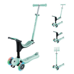 Paspirtukas Globber Go Up&nbsp;Sporty Lights V2 452-706-4, mėtinės spalvos, M
