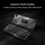 Žaidimų klaviatūra - ASUS - ROG Azoth Extreme - Mechaninė - Belaidė - Dinami&scaron;kai ap&scaron;viesta