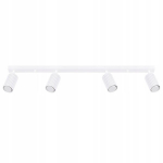 Sollux Lighting lubinis &scaron;viestuvas Karbon 4L, baltas