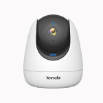 Kompiuterio (WEB) kamera Tenda Rp7 V2.0 Vidaus Kamera Wifi Rj45 Microsd 2k 360 Cmos
