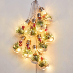 &Scaron;viečianti girlianda Kizozo, 10 LED, 4 m