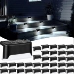 Saulės pakraunamų &scaron;viestuvų LED 20 vnt. rinkinys su prieblandos jutikliu, limited edition