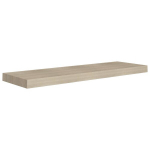 Pakabinama sieninė lentyna，sieninis stovas, ąžuolo spalvos, 80x23,5x3,8cm, MDF CFE420753