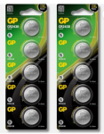 GP elementai CR2430, LITHIUM 3V, 10 vnt