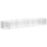 Gabiono Lovelis，Gėlių dėžė，Gėlių vazonas, 400x100x50cm, galvanizuota geležis, auk&scaron;tas CFE61768