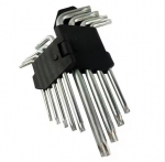 Torx raktų rinkinys TX10-TX50, 9 dalys