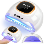 UV LED nagų lempa manikiūrui ir pedikiūrui LIVMAN C4, 288W
