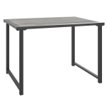 Sodo stalas，Lauko stalas, antracito spalvos, 55x40x37cm, plienas CFE319329