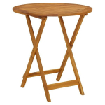Sulankstomas sodo stalas，Lauko stalas, 70cm, akacijos medienos masyvas CFE884772