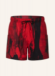 HUGO BOSS vyri&scaron;ki maudymosi / paplūdimio &scaron;ortai, raudonai juodi, 50496936