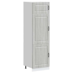 virtuvės spinta "Kalmar" Pilka Sonoma Engineered Wood CFE48064