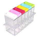 Prieskonių indelių rinkinys, 6 vnt. (4669)