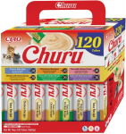 Inaba Cat Churu Kreminiai skanėstai katėms &ndash; Tunų ir Vi&scaron;tienos 120x14 g (1,68 kg)