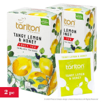 Vaisių arbata Skani Citrina ir Medus, mai&scaron;eliuose (popieriniuose vokuose), Tarlton, 2x(1,5g x 20vnt.)