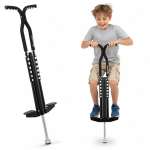Vaiki&scaron;kas spyruoklinis POGO &scaron;okliukas HyperMotion &ndash; juodas, iki 50 kg