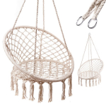 Pakabinamos sūpynės , smėlio spalvos 80cm, 150kg