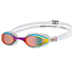Plaukimo akiniai Arena Air Sonic Mirror Gold-White