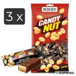Glaistyti saldainiai &bdquo;Roshen Candy Nut&ldquo; 3 kg. (juodi)