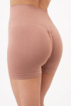 Moteri&scaron;ki besiūliai &scaron;ortai su push-up efektu SHORTS SHAPE Giulia, spalva mokko, S/M