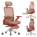 Masažinė kėdė Mark Adler LeadPro 8.7 Red &ndash; ergonominė, su pakoju, raudona