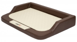 Hobbydog guolis Medico Lux L, 75x50 cm, rudos/kreminės spalvos