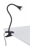 Stalinė lempa Trio Viper, juoda, 3w, 400 lm