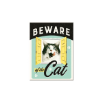 Magnetas Beware of the Cat
