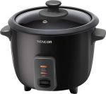 Elektrinis ryžių virimo aparatas Sencor - SRM 0601BK - Ryžių virimo aparatas su &scaron;viesos indikatorių, 300 W, Juodas
