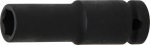 Smūgio lizdas &scaron;e&scaron;iakampis, gilus | 12,5 mm (1/2 colio) pavara | 13 mm BGS Technic-7213