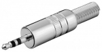 AUX 3.5mm ki&scaron;tukas stereo metalinis