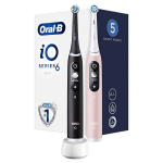 Elektrinis dantų &scaron;epetėlis Oral-B iO6 Duo Pack Black/Pink