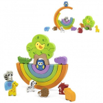 Medinės balansinės kūrybinės kaladėlės Viga Toys