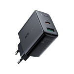 Greito įkrovimo USB-C ir USB įkroviklis 32W, juodas