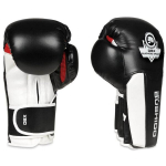 Bokso pir&scaron;tinės Dbx Bushido, 12 oz, juodos, baltos, uniw