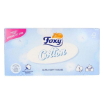 Popierinės servetėlės Facial Cotton Foxy, 90vnt