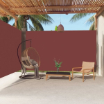 I&scaron;traukiama &scaron;oninė pertvara vidaXL, 220x600 cm, ruda