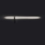 LED &scaron;viestuvas Nowodvorski Impulse L 8117, juodas