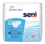 Sauskelnės Super Seni, S dydis, 10 vnt.
