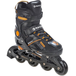 Reguliuojamo dydžio riedučiai Raven Pulse Black/Orange, 40-43