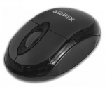 Bluetooth Pelė 3D Cyngus Juoda, 3 Mygtukai, USB, Biuro Naudojimui