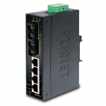 PLANET ISW-621 network switch Unmanaged L2 Fast Ethernet (10/100) Black